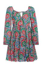 Rixo Roxy Floral-print Cotton-blend Mini Dress