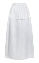 Moda Operandi Bevza Satin Midi Skirt Size: S