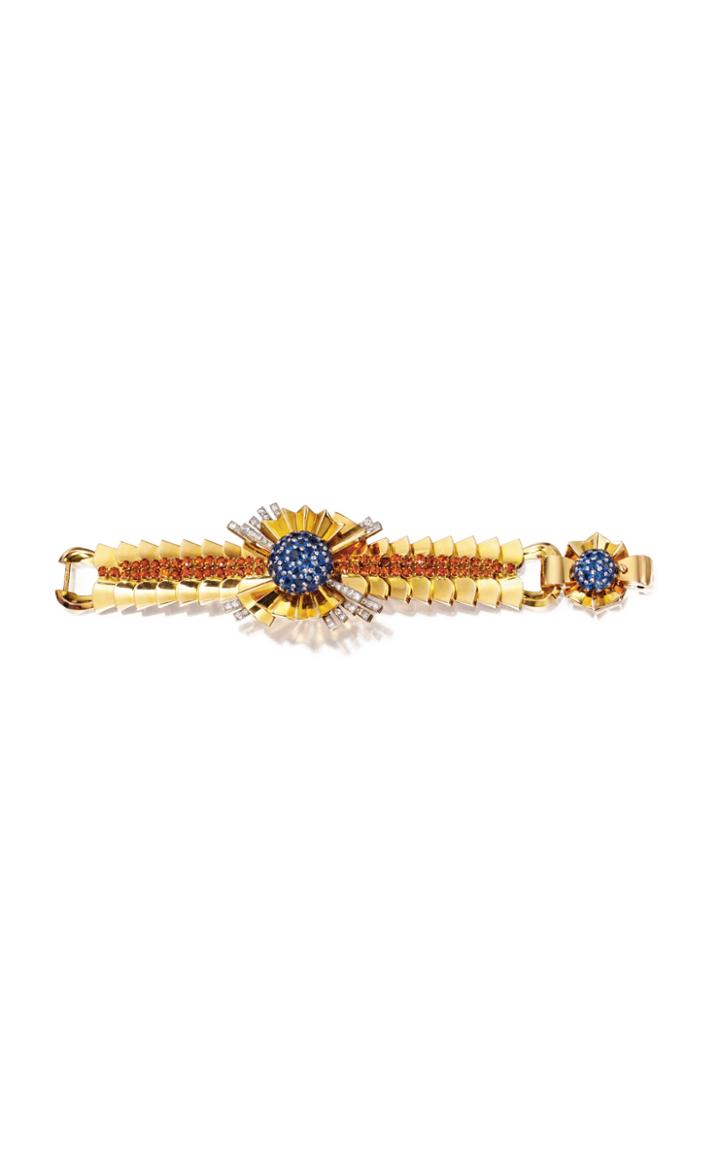 Moda Operandi Simon Teakle 18k Yellow Gold Retro Leroy & Fils Watch