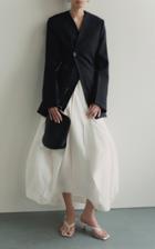 Moda Operandi Gia Studios Cocoon-shaped Maxi Skirt