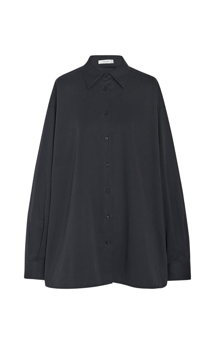 Moda Operandi The Row Luka Cotton-blend Shirt