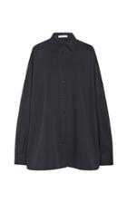 Moda Operandi The Row Luka Cotton-blend Shirt