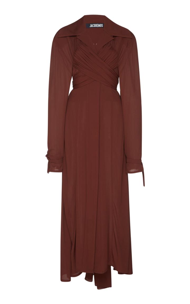 Jacquemus Criss Cross Long Coat Dress