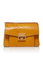 Givenchy Gv3 Snakeskin Foldover Bag