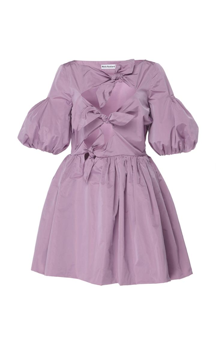 Molly Goddard Natasha Bow Cut-out Dress