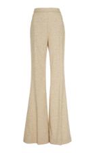 Christian Siriano Nude Face Flared Trousers