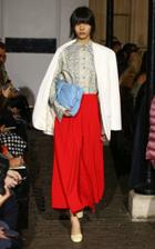 A.w.a.k.e. Hattori Pleated Crepe De Chine Midi Skirt