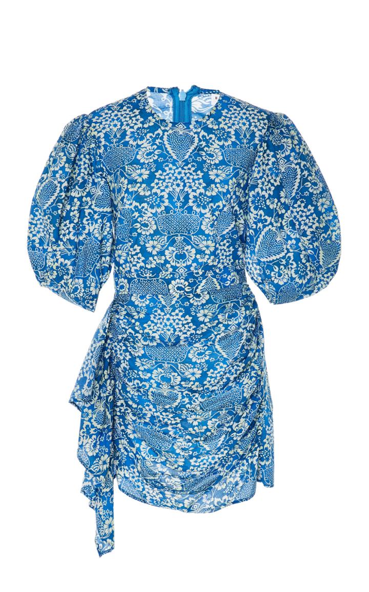 Rhode Resort Pia Ruched Mini Dress