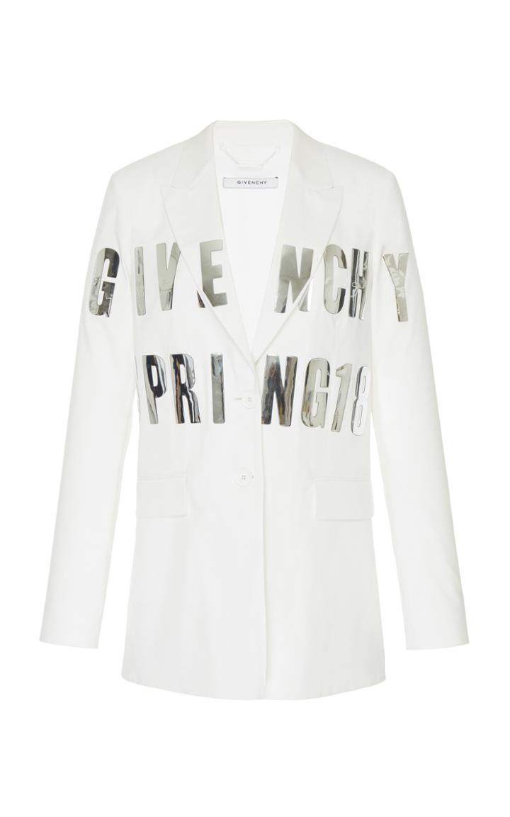 Givenchy Stretch Popelin Blazer