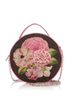 Glorinha Paranagua Flowers Velvet Lola Bag