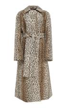 Emilia Wickstead Jill Belted Printed Cotton-blend Coat