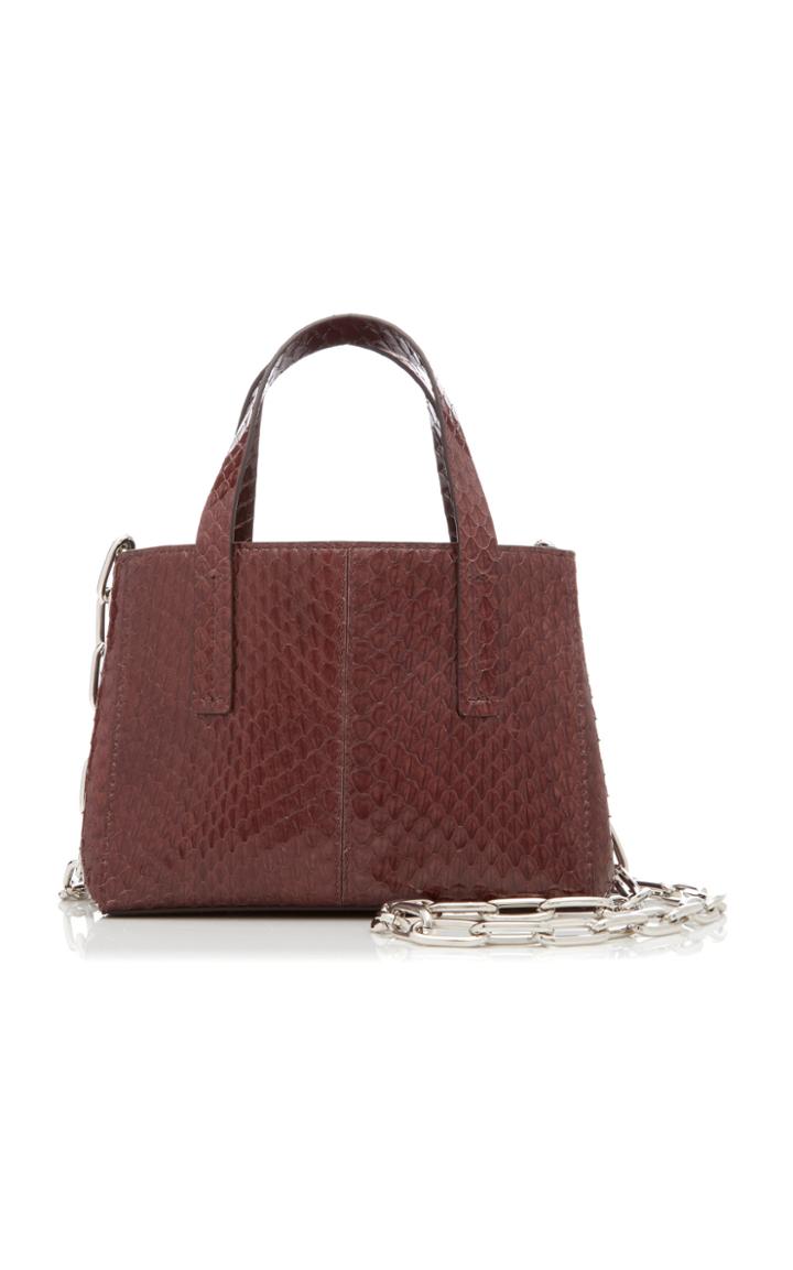Tibi Le Client Mini Snakeskin Bag