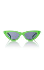 Adam Selman X Le Specs The Last Lolita Acetate Cat-eye Sunglasses