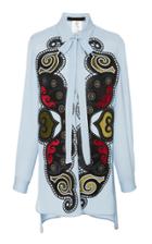 Elie Saab Embroidered Detail Top