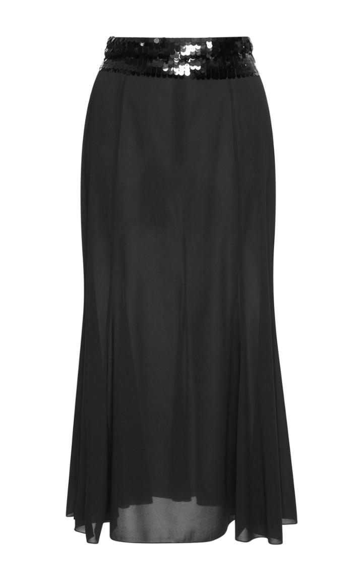 Dolce & Gabbana Sequin Detail Midi Skirt