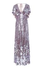 Temperley London Exclusive Bardot Sequin Maxi Dress
