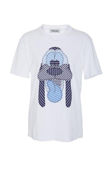 Monse Disney's Goofy Patchwork Tee