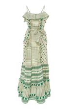 Dodo Bar Or Peeri Fringed Tiered Maxi Dress
