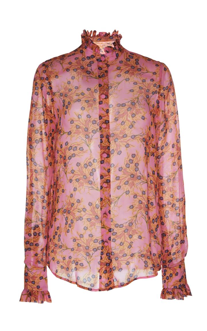 Alexis Indra Printed Georgette Blouse