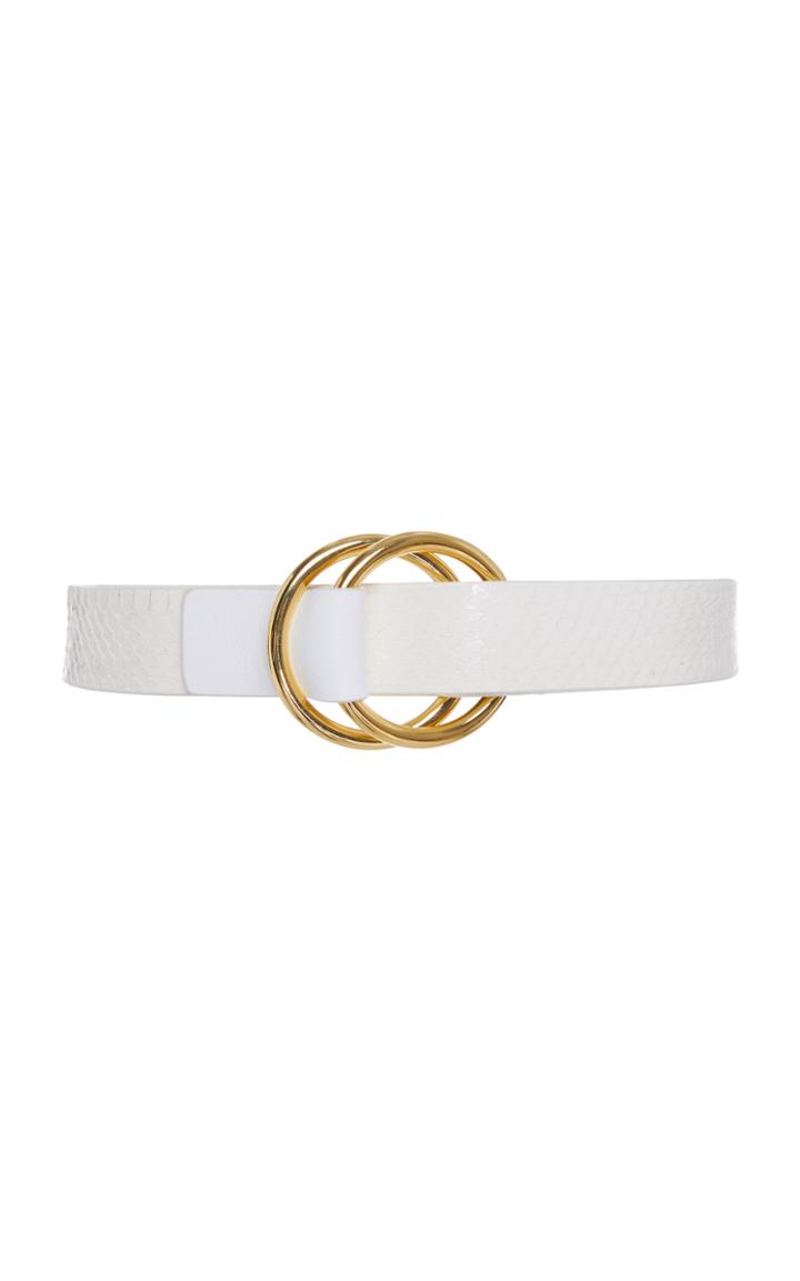 Carolina Herrera Double Wrap Loop Belt