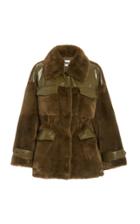 Apparis Lucile Faux Fur Utility Jacket