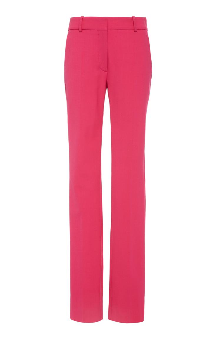 Victoria Beckham Stretch Wool-blend Slim-leg Pants