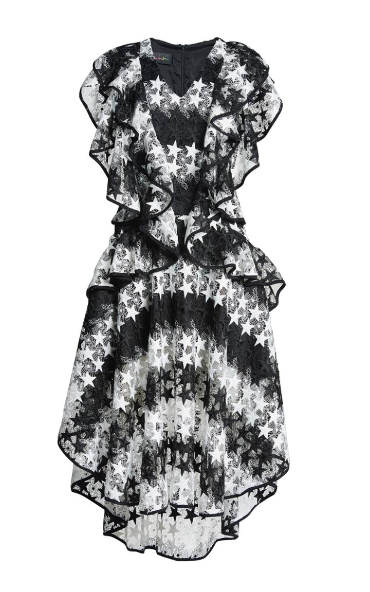 Romance Was Born Constellation Lace Dress