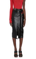 Moda Operandi Boyarovskaya Tongs Cutout Lamb Leather Pencil Skirt