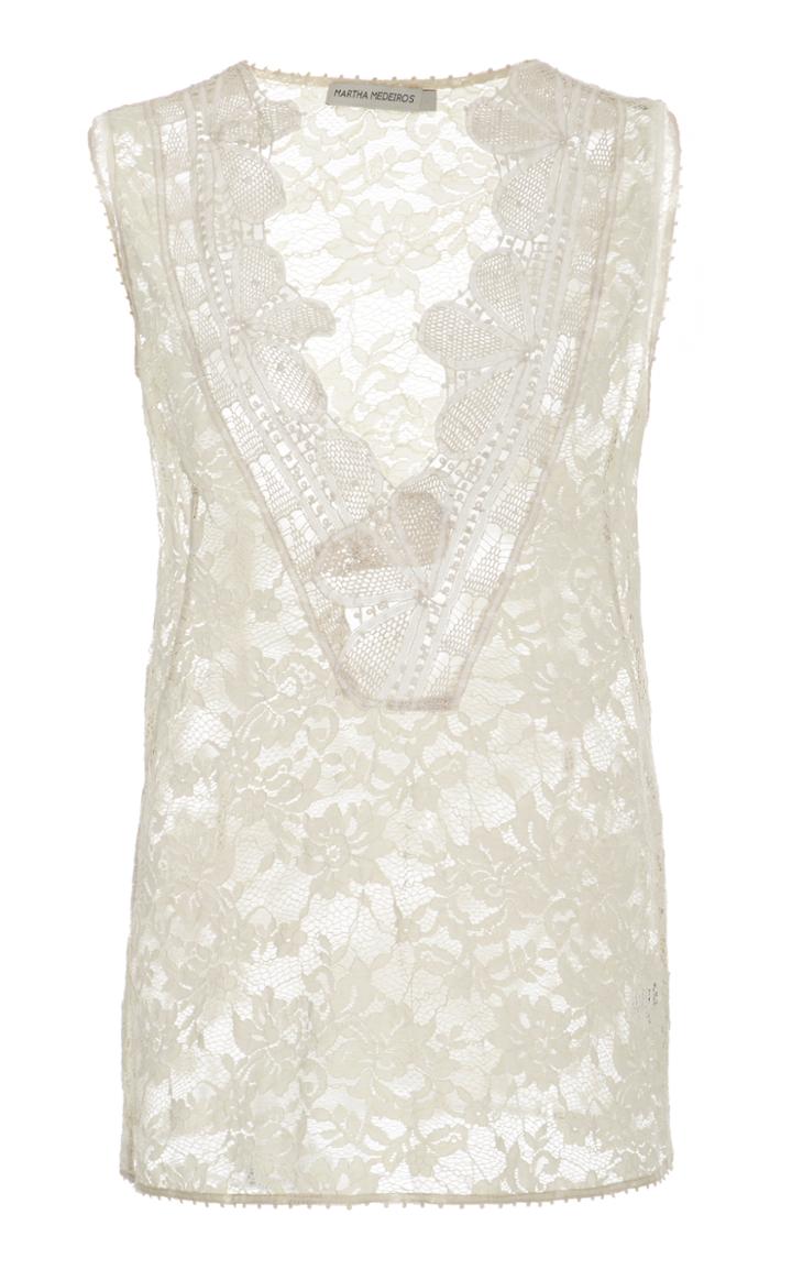 Martha Medeiros Buba Lace Blouse
