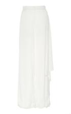 Maki Oh Silk Charmeuse Side Panel Trousers