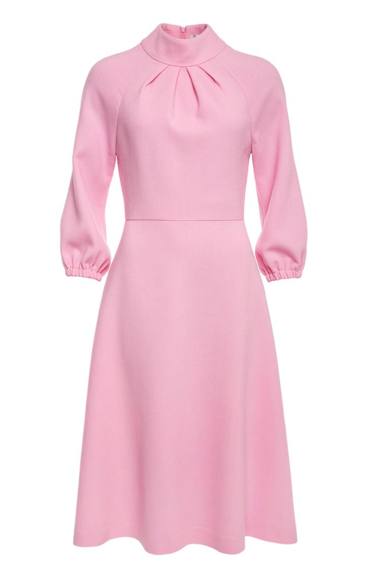 Lilli Jahilo Amanda Wool Crepe Midi Dress