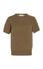 Moda Operandi Lingua Franca Short-sleeve Cashmere Crew Sweater Size: S