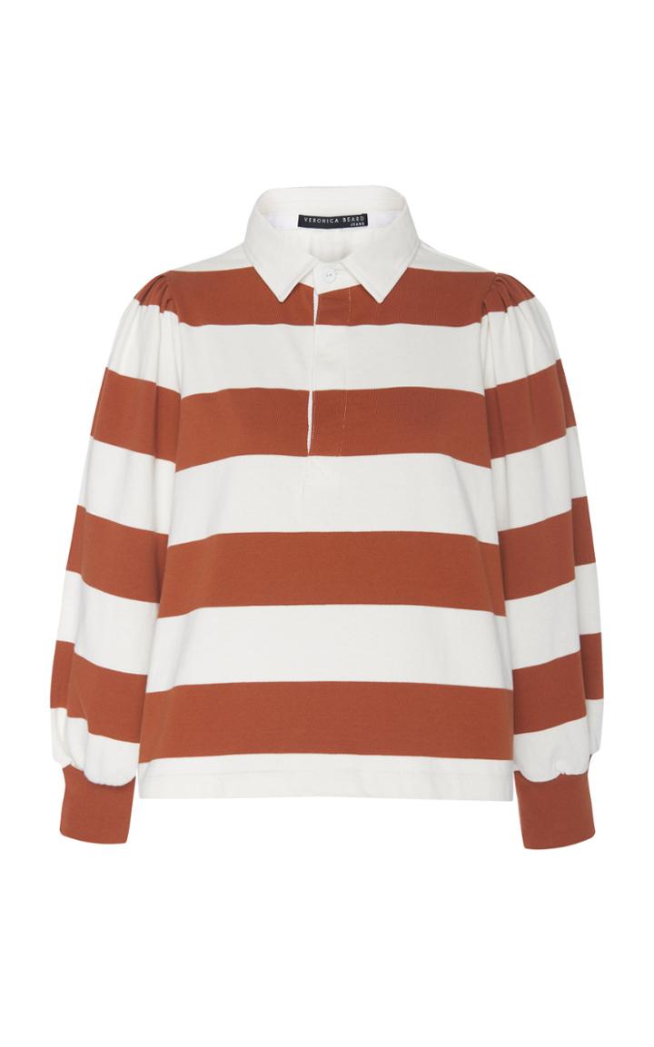 Veronica Beard Presto Cotton Rugby Tee