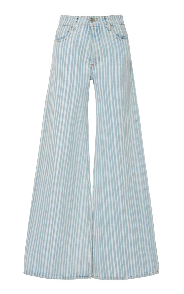 Off-white C/o Virgil Abloh Mid-rise Wide-leg Jeans