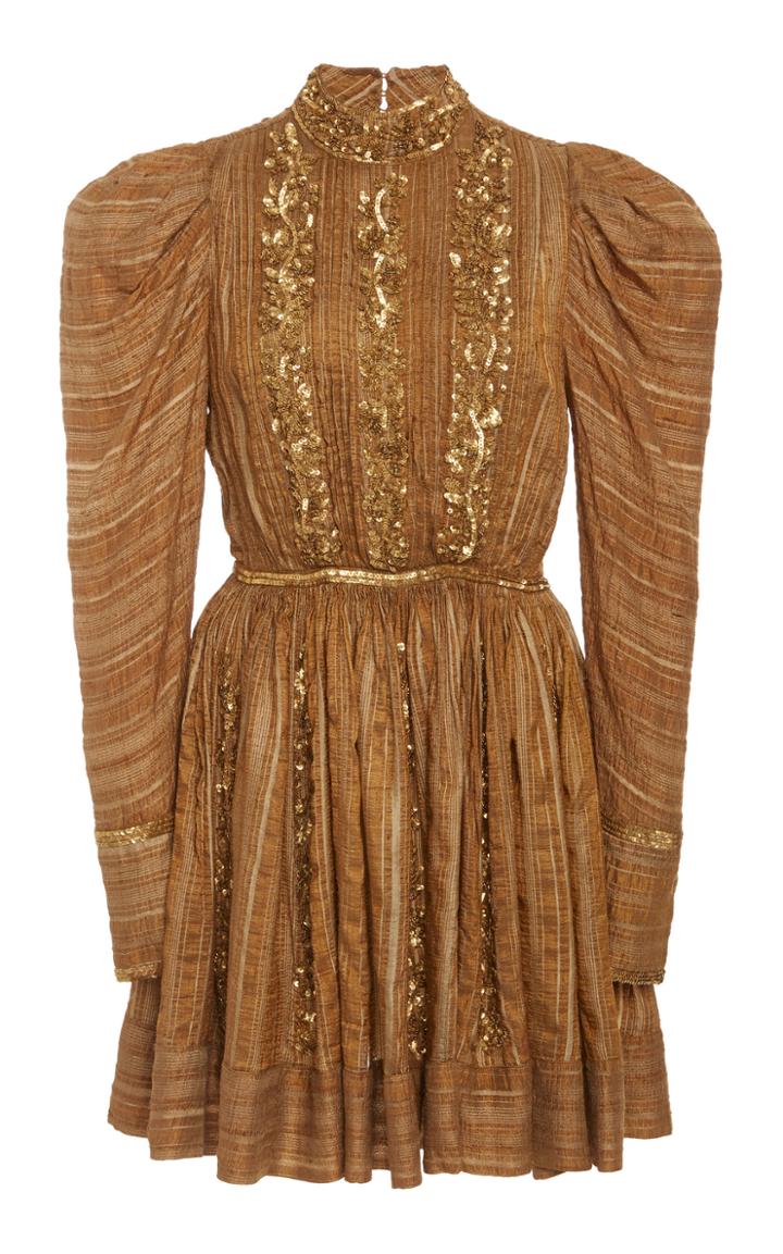Ulla Johnson Philippa Silk Blend Mini Dress