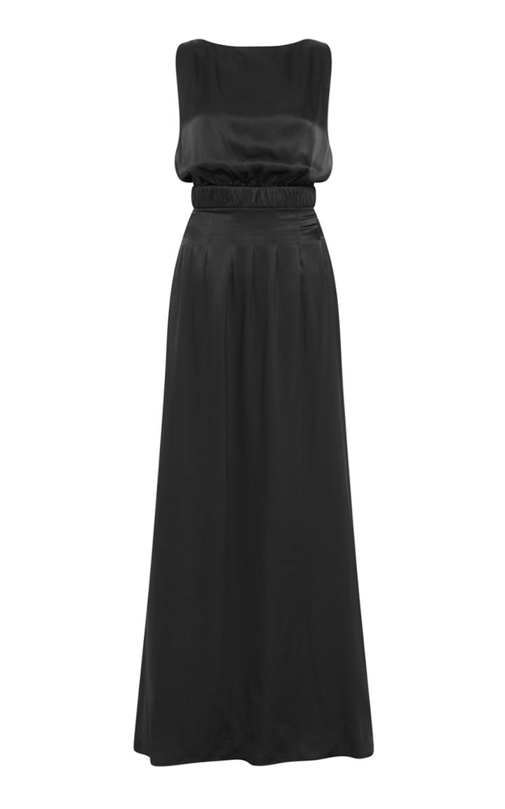 Moda Operandi Matin Draped Silk Maxi Dress