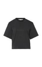 Acne Studios Ecylea Logo-embossed Cotton-jersey T-shirt Size: Xs