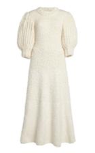Moda Operandi Cecilie Bahnsen Latifa Puffed-sleeve Silk Dress