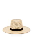 Janessa Leone Maxime Telescope Panama Straw Hat