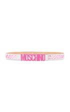 Moschino Scribble Logo Belt