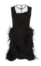 Emilio De La Morena Feather Dress