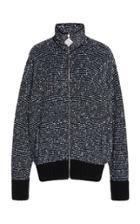 Alessandra Rich Cashmere And Sequin Tracksuit Jacket