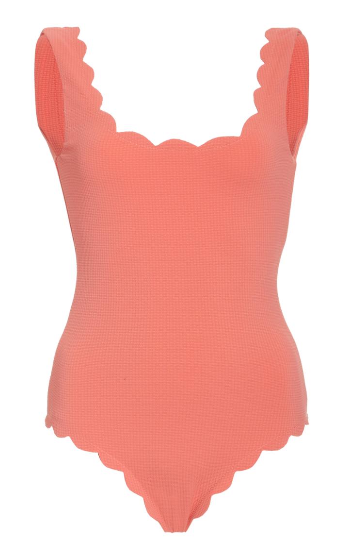 Marysia Swim Palm Springs Scalloped Swimsuit