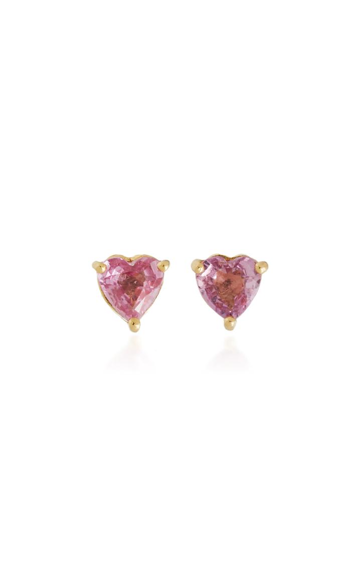 Yi Collection 18k Gold Sapphire Earrings