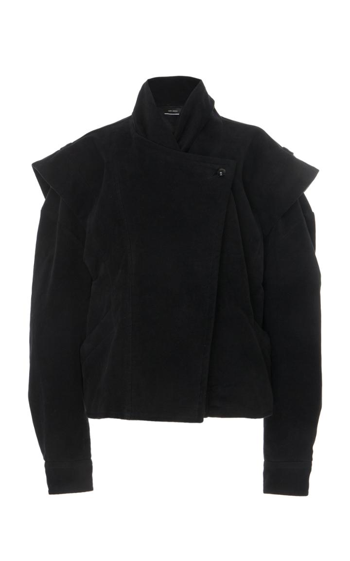 Isabel Marant Dina Cape-sleeve Cotton Jacket