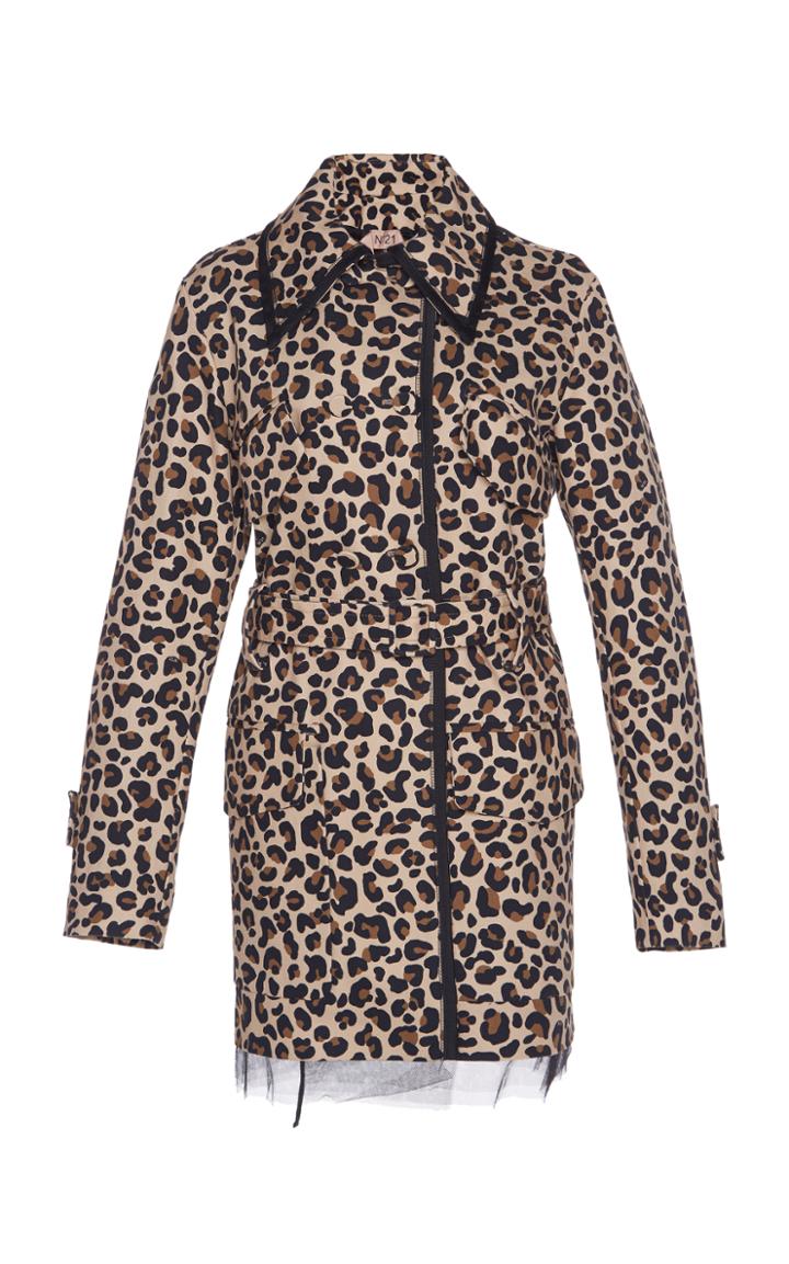 N 21 N°21 Printed Trench Coat