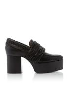 Proenza Schouler Woven Leather Pump