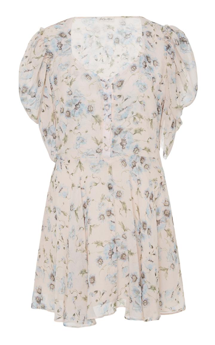 Loveshackfancy Cora Floral Mini Dress