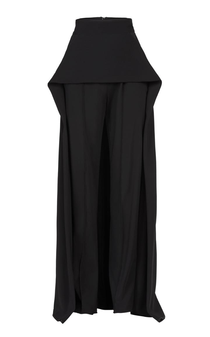 Maticevski Skirt-accented Manner Crepe Pants