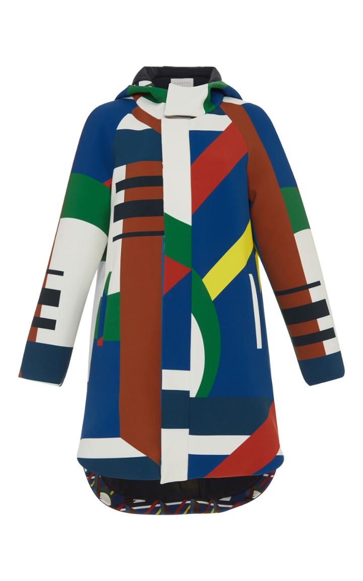 Parden's Abstract Ilanit Hooded Parka